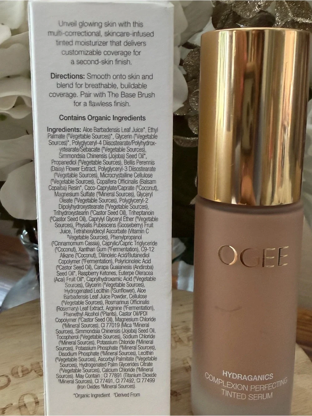 Ogee Hydraganics Complexion Perfecting Tinted Serum Larch 2.25C 30 ml / 1 fl oz